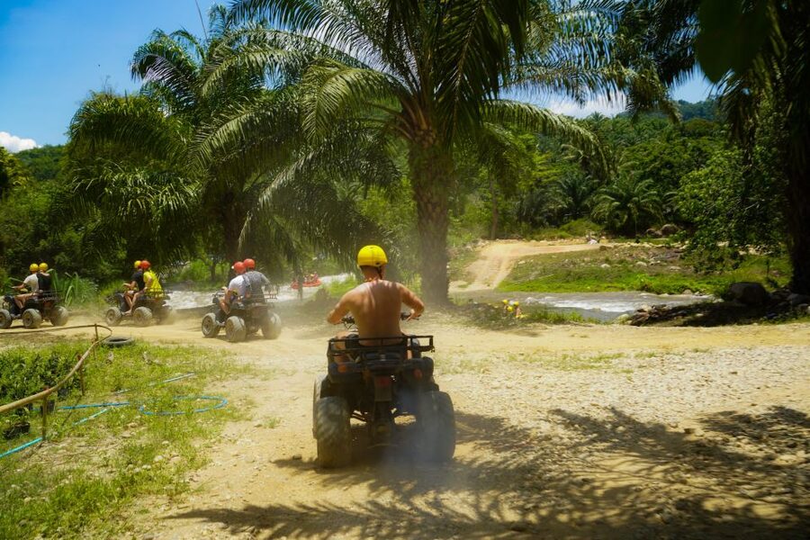 Phuket: ATV Tour with Sea Views and Big Buddha Temple - Pickup, transport, and group comfort