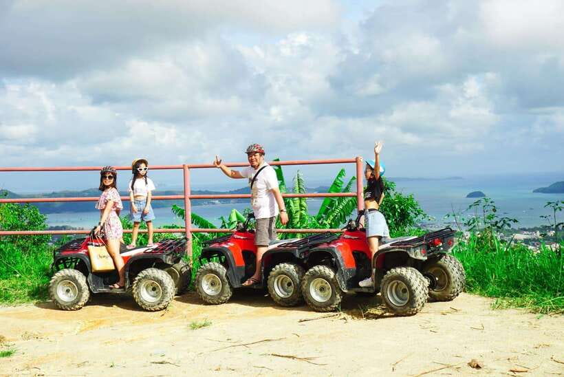 Phuket: Big Buddha Viewpoint ATV Tour and Zipline Adventure - Registration, equipment, and the safety briefing