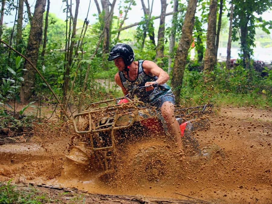 Phuket City Tour with ATV Adventure and Elephant Feeding - Kata and Karon views from two high points