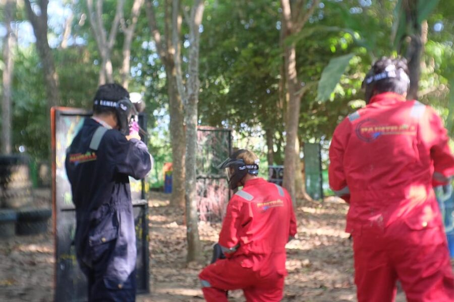 Phuket: Paintball, ATV & Zipline Adventure Combined Package - Paintball begins with a quick team briefing