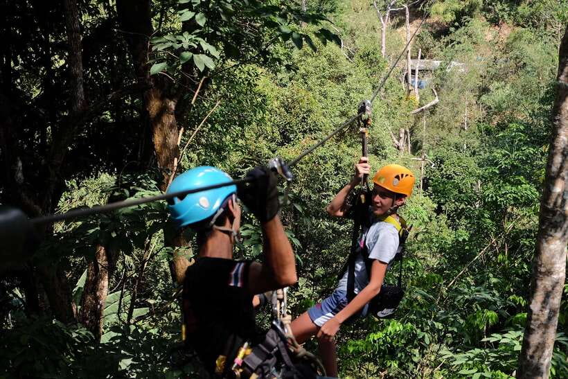 Phuket: Paradise Trip ATV Jungle Adventure - Adding the zipline
