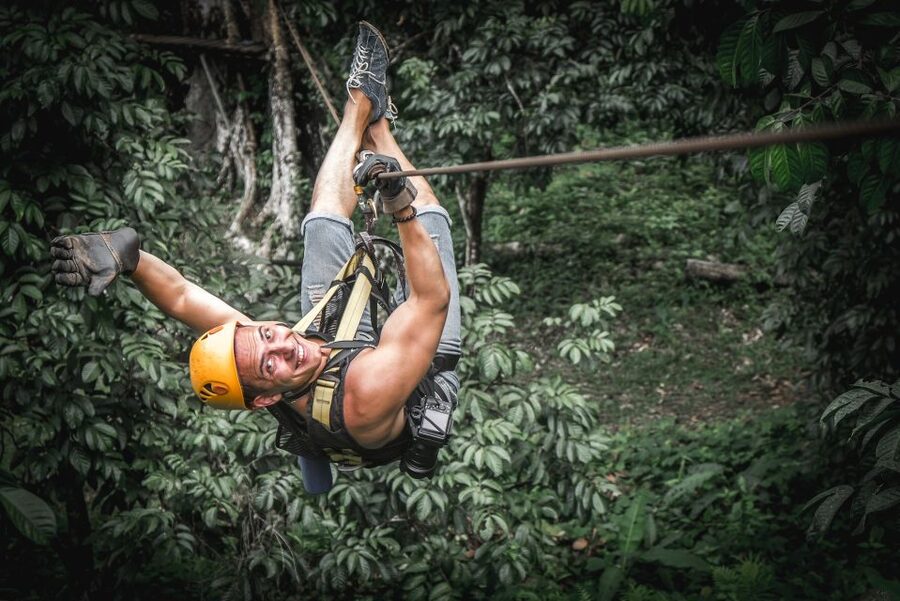 Phuket: Private ATV, Zipline & Phuket City Tour - Ao Sane Beach: lunch, swimming, and a timing choice