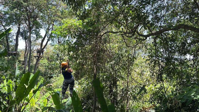 Phuket Ultimate Combo: Jungle ATV & Zipline Adventure - ATV riding on rough jungle tracks