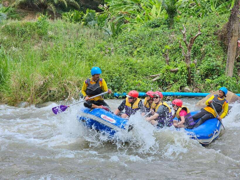 Phuket: White Water Rafting, ATV, and Zipline Adventure - What the 12-hour schedule feels like
