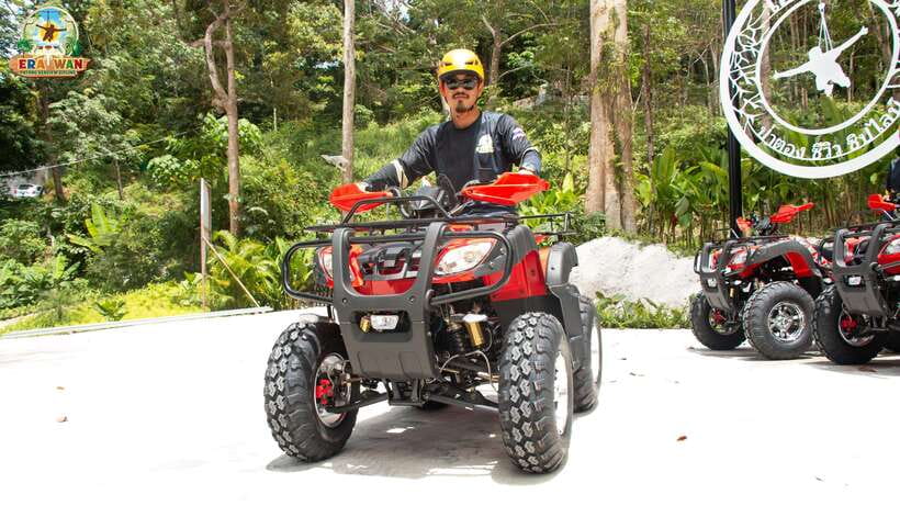 Phuket: Zipline Adventure Ocean Views in Patong & Transfer - From Patong streets to a quiet mountain platform