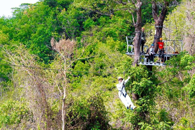 Phuket: Zipline Flying Higher than a Hawk with ATV Option - From hotel lobby to jungle canopy