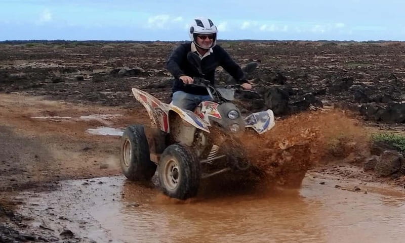 Playa Blanca: Guided Quad Bike Tour - Crossing Lanzarote’s lava desert