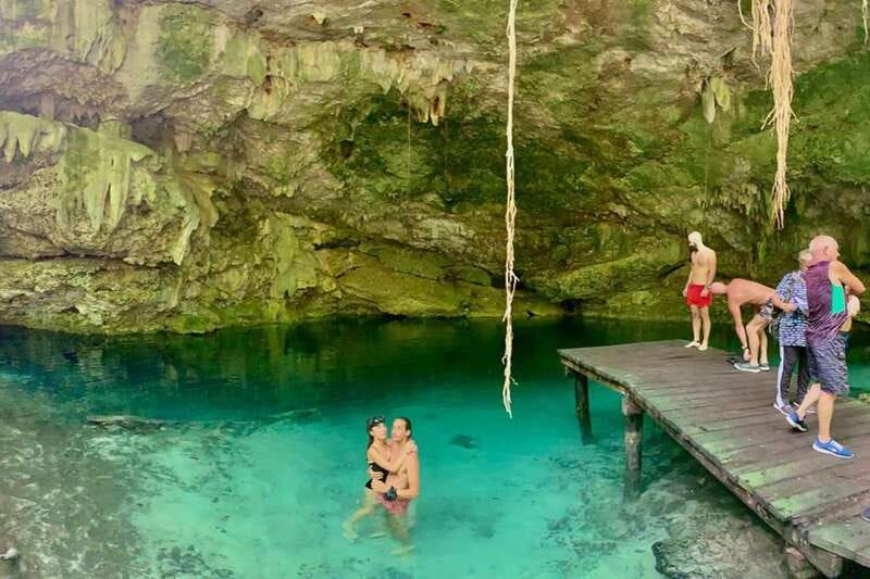 Playa Del Carmen: Cenote & Mayan Village Tour by Buggy - Driving a buggy through the jungle