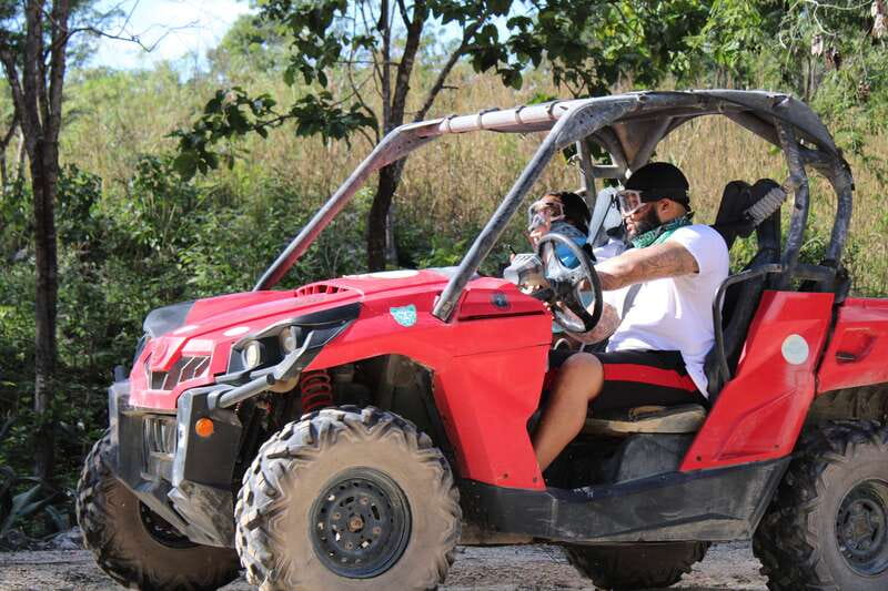 Playa del Carmen: Riviera Maya Buggy Tour with Cenote Swim - The ranch stop and a closer look at the setting
