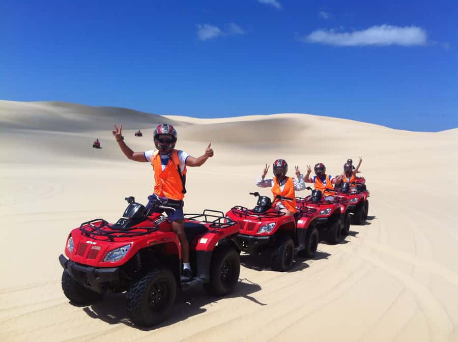 Port Stephens: Worimi Sand Dune Quad Bike Adventure - From Williamtown to the Worimi Sand Dunes