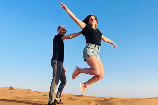 Premium Desert Safari Dubai : Dune Bashing, Camel Ride with BBQ - Camp dinner and the evening program