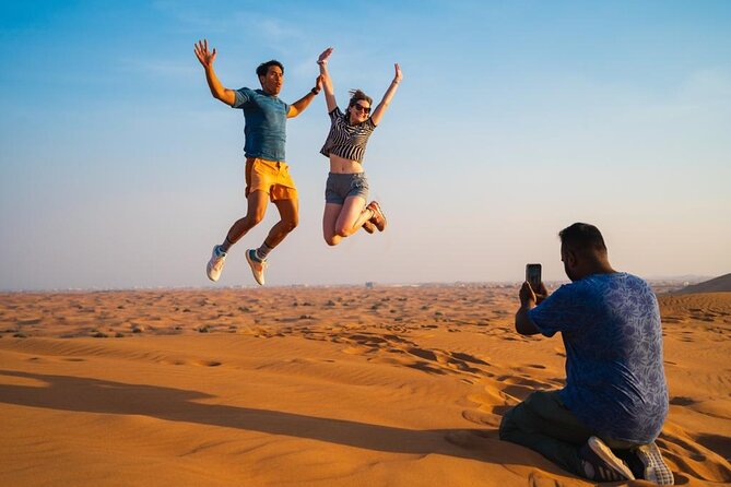 Premium Evening Desert Safari, Quad Bike, Camel & VIP BBQ Dinner - The short camel ride and desert camp