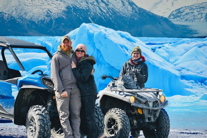 Private ATV Glacier Tour in Palmer - Arriving at Knik Glacier and its glacial lake