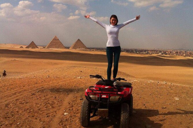 Private ATV Quad Bike Around Giza Pyramids - Seeing Khufu from a different angle