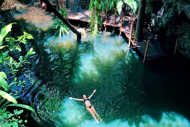 Private Buggy & ATV Tour to Jade Cavern Cenote: All-Inclusive - El Mirador, San Martin, and Chen Rio