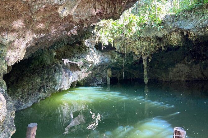 Private Jeep to Jade Cavern, Punta Sur & ATV Tour: All-Inclusive - El Cedral offers a quick look at old Cozumel