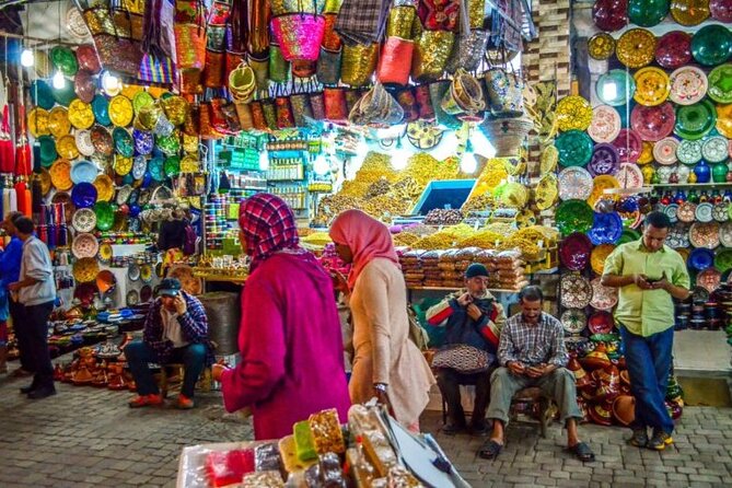 Private Marrakech excursion, camel ride or quad from Casablanca - Mellah and Bahia Palace