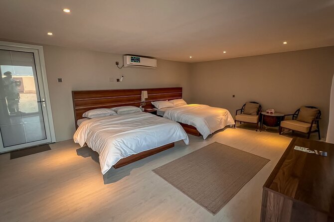 Private Overnight Desert Safari, Dune bashing, dinner & Breakfast - Dinner, breakfast, and what the $220 covers