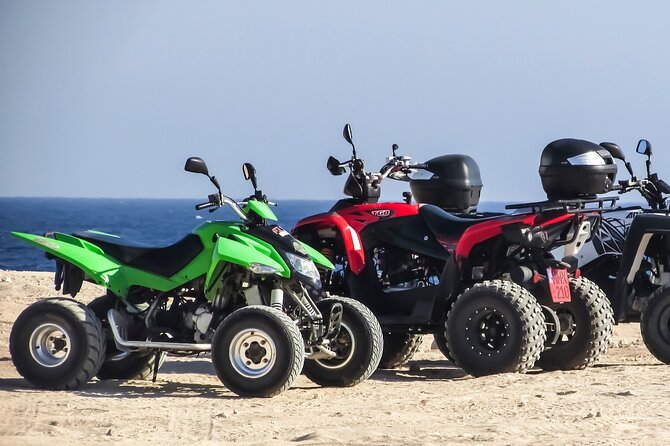 Private Quad Fun in Casablanca Beachside with Hotel Transfers - Returning with water and a cool vehicle