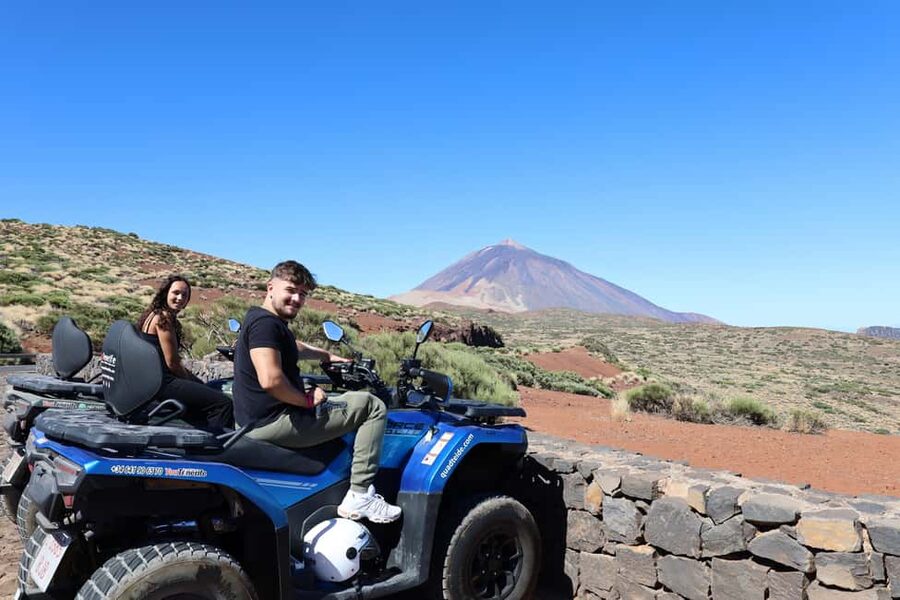Puerto de la Cruz: Quad Teide National Park - La Caldera: the first volcanic stop