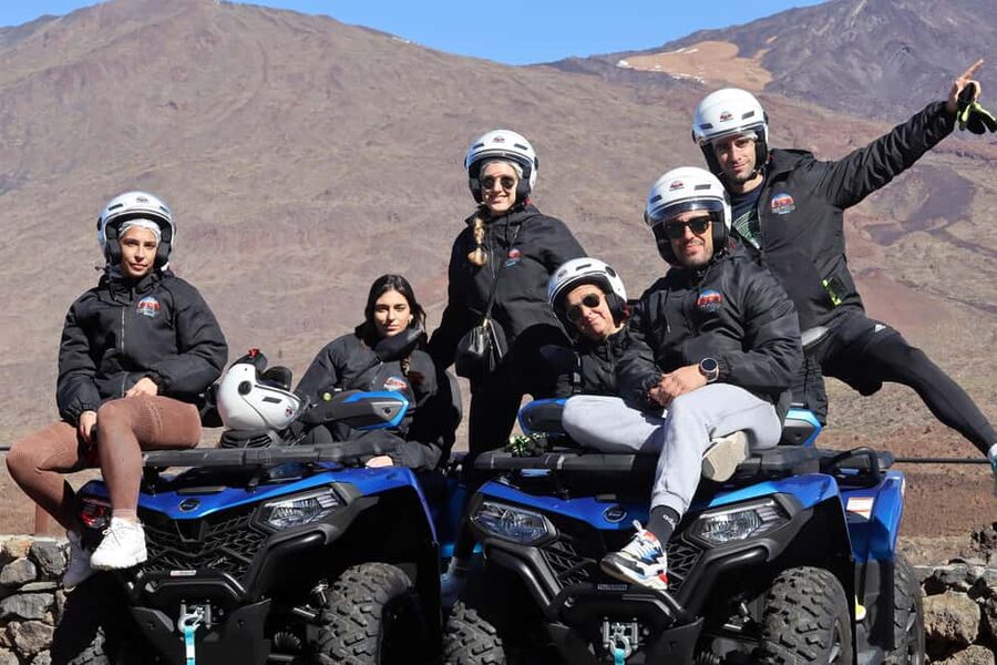 Puerto de la Cruz: Quad to Mount Teide Day or Sunset - The volcanic ground around Pico Viejo