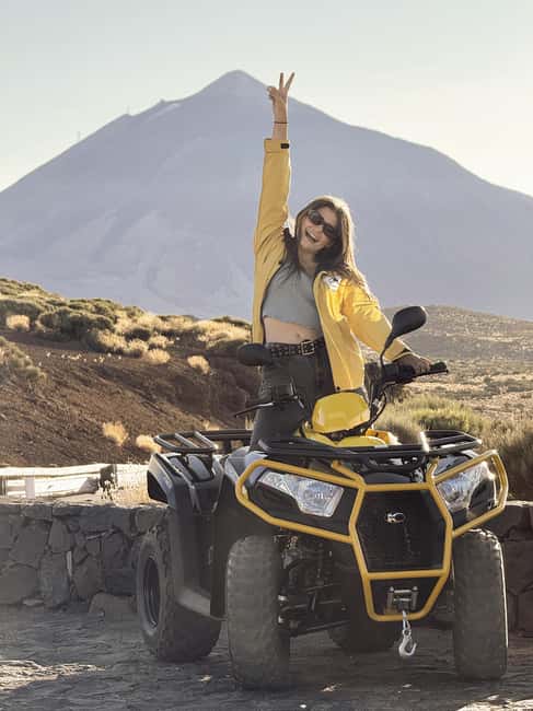 Puerto de la Cruz: Quad Tour to Teide at Sunset with Snack & Photos - Teide National Park and the volcanic high country