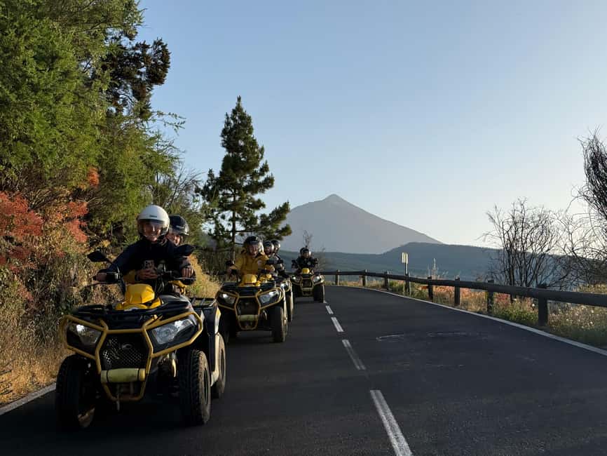 Puerto de la Cruz: Quad Tour to Teide or Off-Road Adventure - The North Route adds real dirt-track action