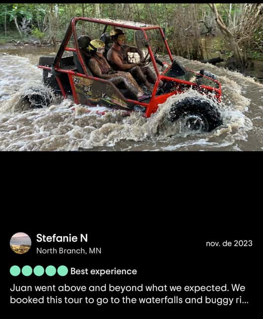 Puerto Plata: Buggy for 2 Excursion - Getting fitted for the buggy ride