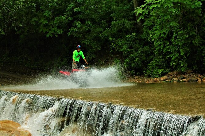 Puerto Vallarta ATV ZIP LINE Combo Adventure - Getting comfortable on the ATVs