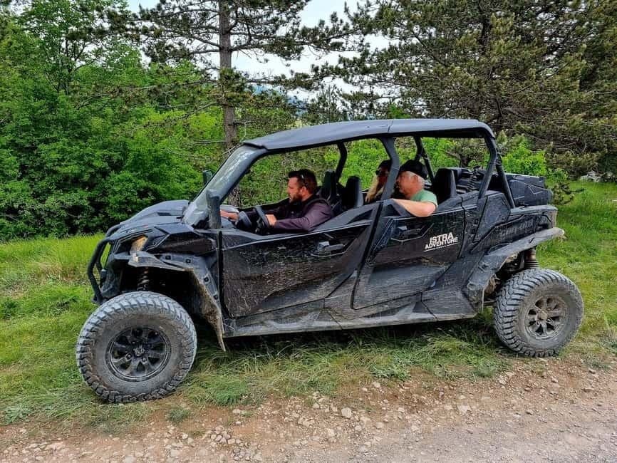 PULA AND ROVINJ: BUGGY FAMILY SAFARI 1, 2, 2.5 & 4 H - Rovinj’s one-hour ride reaches a Lim Bay viewpoint