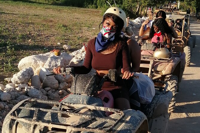 Punta Cana Adventure: Offroad 4x4 ATV - Cave and Macao Beach Dip - Pickup, meeting points, and the main practical warning