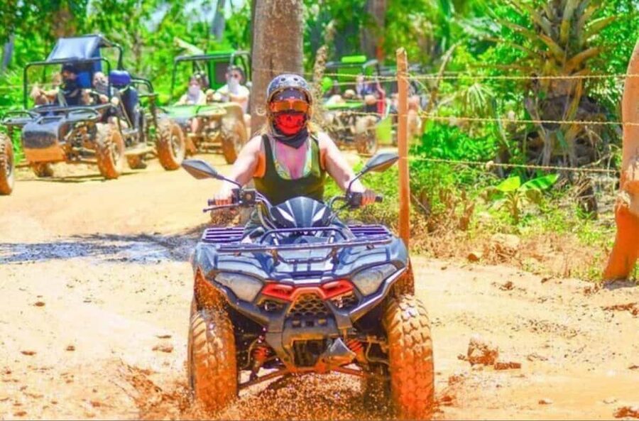 Punta Cana ATV Adventure: Beach & Cenote Tour with Pickup - The cenote stop is refreshing, with limited time