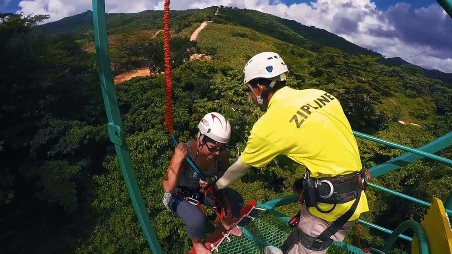 Punta Cana: Buggy and Zipline Adventure at La Hacienda - Horseback riding and a clear river swim