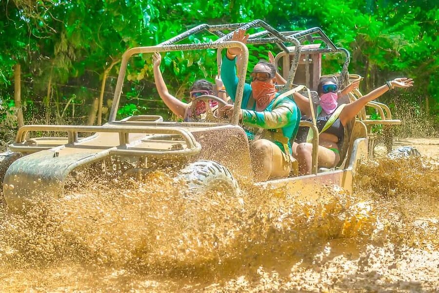 Punta Cana: Buggy Excursion with Macao Beach and Cave Swim - A Punta Cana buggy ride with three very different stops