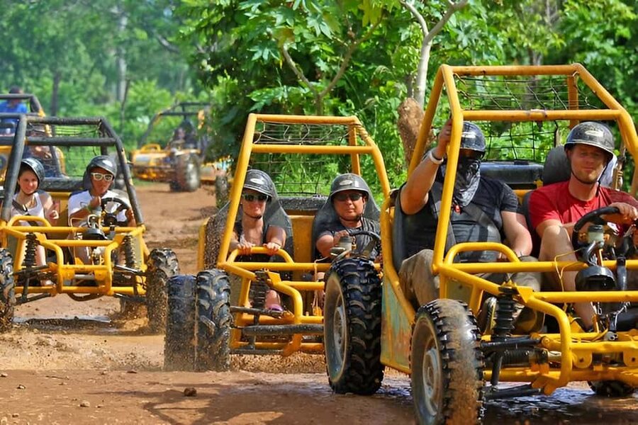 Punta Cana: Buggy Excursion with Macao Beach and Cave Swim - Driving through Macao means dust, mud, and open views