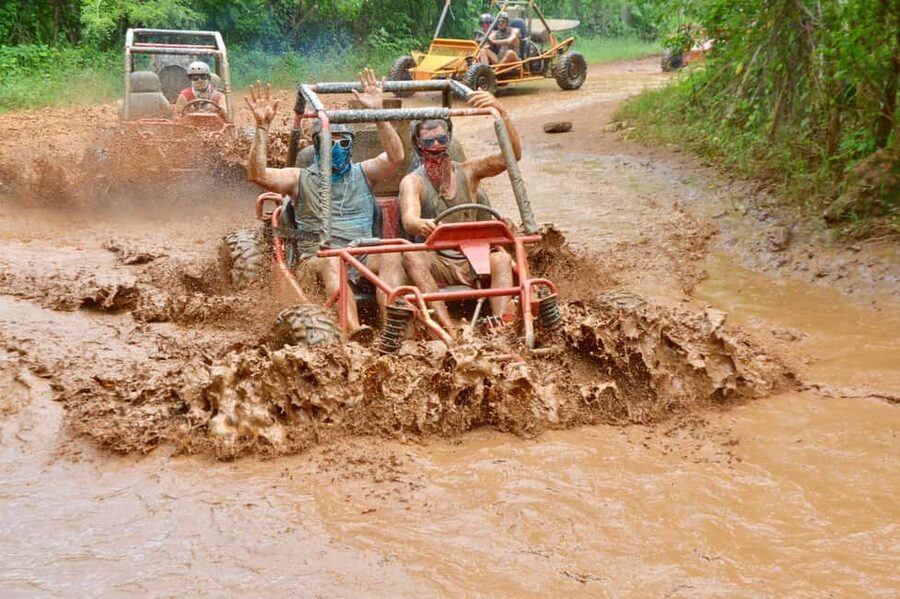 Punta Cana: Extreme Buggy Tour with River Cave & Macao Beach - A local stop for coffee, cocoa, and mamajuana