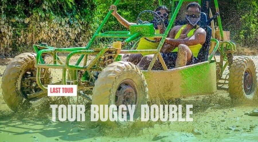 Punta Cana: Half-Day Buggy Tour with PickUp & Macao Beach - Cooling off at the 25-foot water cave