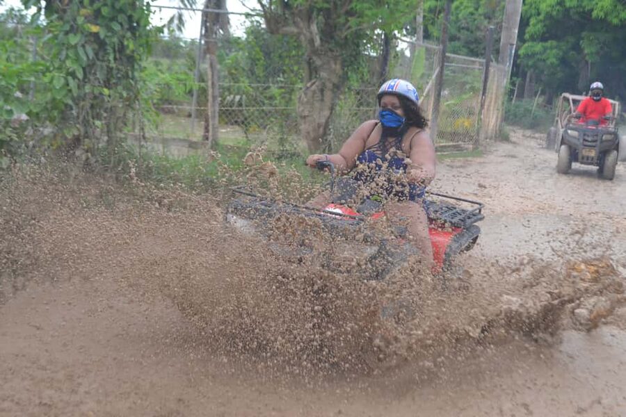 Punta Cana Off-Road 4x4 ATV: Beach,Cave Dip & Mamajuana Shot - Pickup and the first 45 minutes