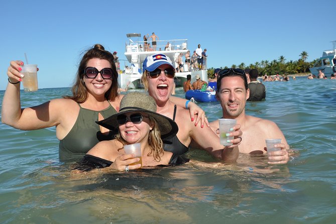 Punta Cana Snorkeling Cruise and Dune buggy Combo Adventure - Swimming at Los Hoyos del Salado