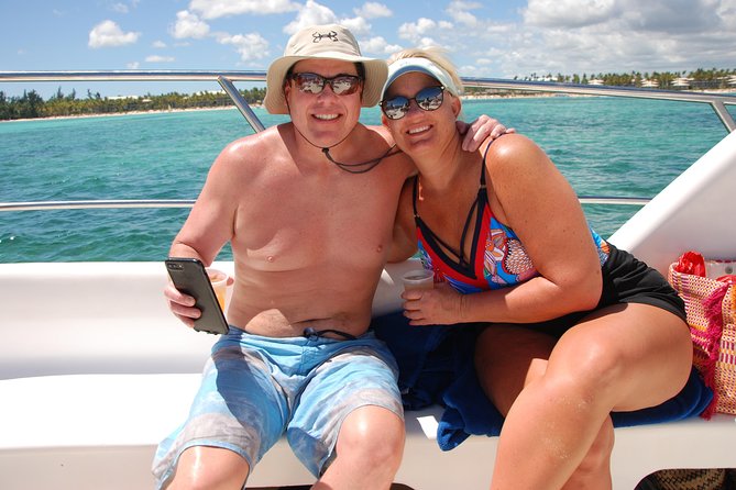 Punta Cana Snorkeling Cruise and Dune buggy Combo Adventure - Boarding the catamaran near Cabeza de Toro