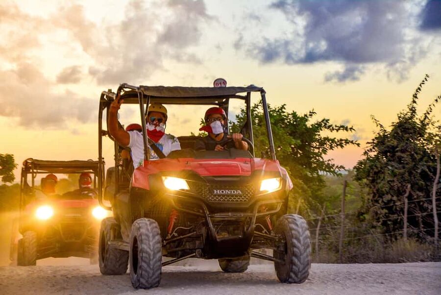 Punta Cana: Sunset Buggy Tour With Cave Swim and Dance Show - Buggy or safari truck: choose the right pace