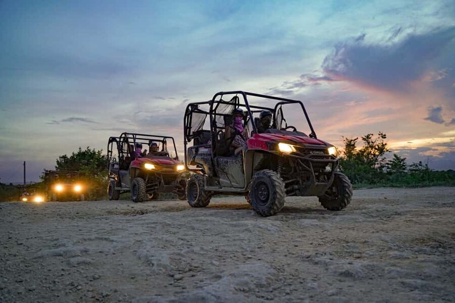 Punta Cana: Sunset Buggy Tour With Cave Swim and Dance Show - The cenote swim is the evening’s special moment