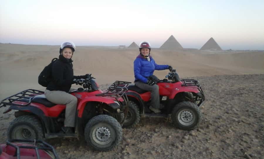 Pyramids of Giza: 1-Hour Quad Bike Desert Safari - At a Glance