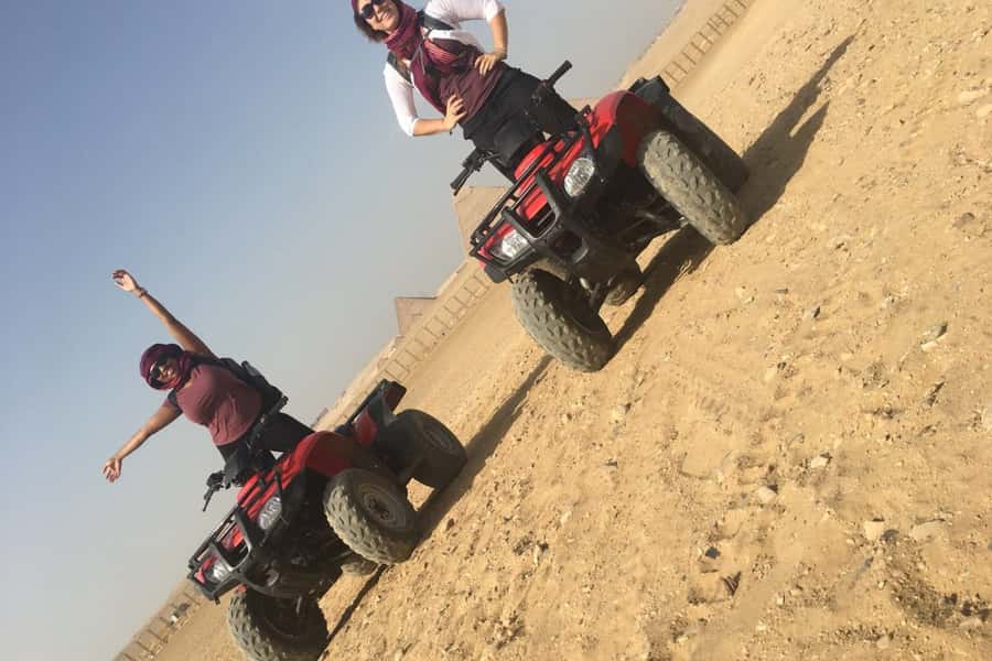 Pyramids of Giza: 1-Hour Quad Bike Desert Safari - The Sphinx and Pyramid Complex: What You Will and Will Not See