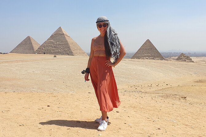 Pyramids of giza ,Sphinx,riding camel and driving a quad bick ATV. - Sphinx and Valley Temple