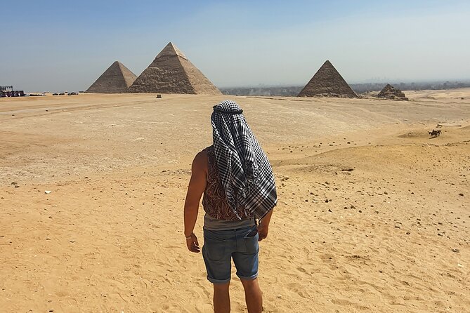 Pyramids of giza ,Sphinx,riding camel and driving a quad bick ATV. - One hour on a quad bike near the pyramids