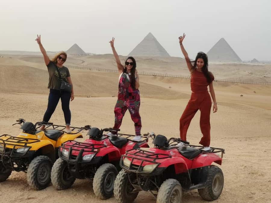 Pyramids Quad Biking Adventure - What the three-hour experience really includes