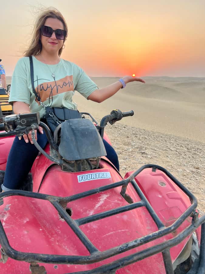 Pyramids Quad Biking Adventure - Guides, drivers, and the human side of the tour