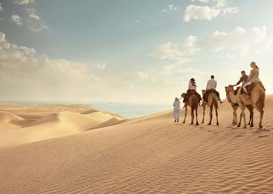 Qatar: ATV & Quad Dune Bashing, Camel Ride, & Sandboarding - The 4x4 dune bashing run