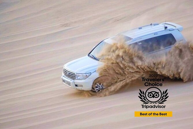 Qatar Gold Dune Safari, Dune Bashing,Camel Ride,Sand Boarding,Inland Sea Desert - The camel camp offers a quick first taste